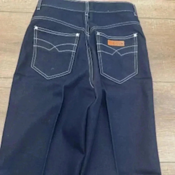 Vintage Gitano High Rise Straight Leg 80’s Dark Wash Denim Jeans Women’s Size 10 - Picture 10 of 10